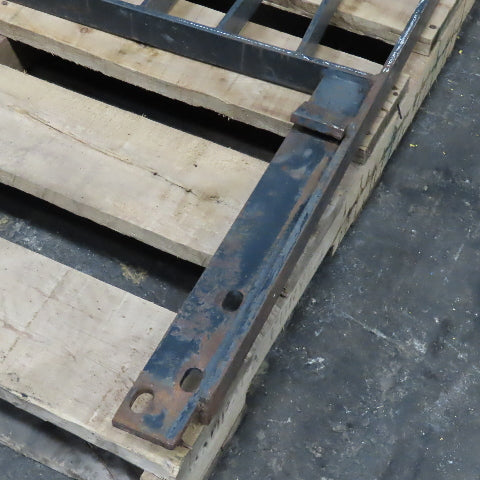 Forklift Back Rest 41" Face Mount x 47" Tall 3" Hole Center