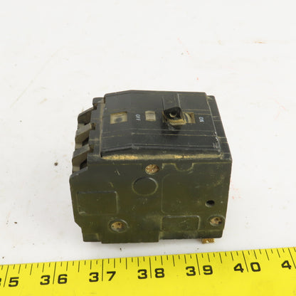 Square D Type QO 50A Plug-On Circuit Breaker 120/240VAC 3 Pole