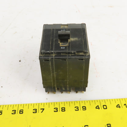 Square D Type QO 50A Plug-On Circuit Breaker 120/240VAC 3 Pole