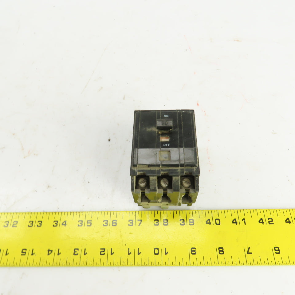Square D Type QO 50A Plug-On Circuit Breaker 120/240VAC 3 Pole
