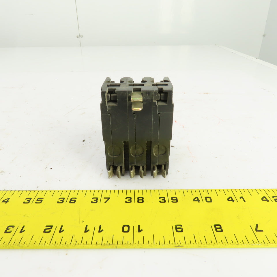 Square D Type QO 20A Plug-On Circuit Breaker 120/240VAC 3 Pole