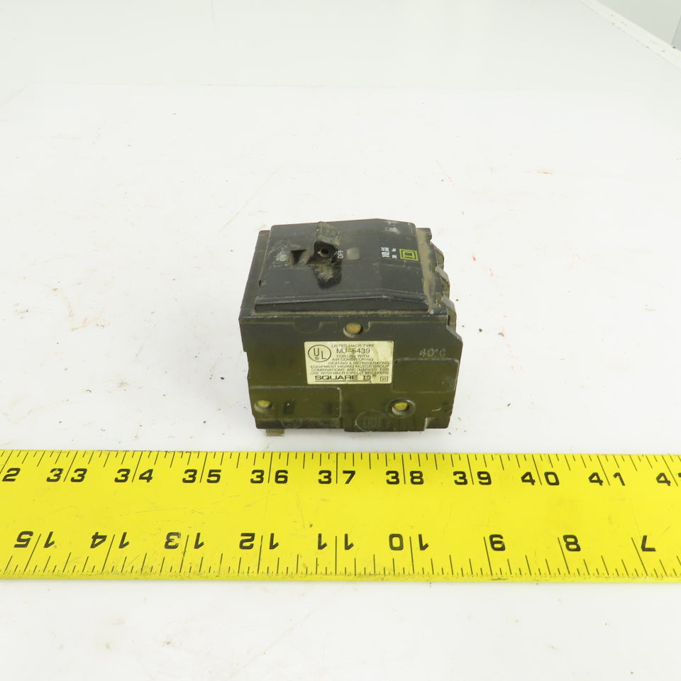 Square D Type QO 20A Plug-On Circuit Breaker 120/240VAC 3 Pole