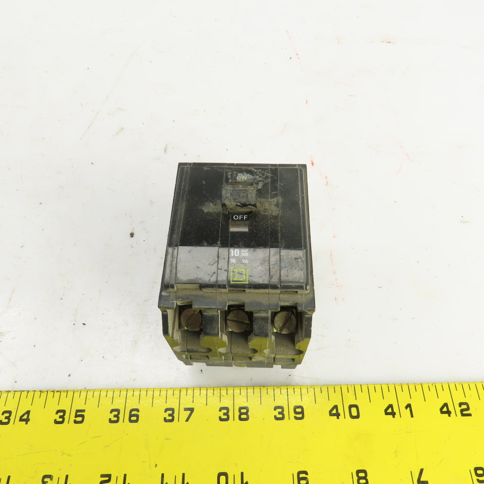 Square D Type QO 20A Plug-On Circuit Breaker 120/240VAC 3 Pole