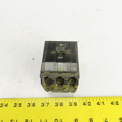 Square D Type QO 20A Plug-On Circuit Breaker 120/240VAC 3 Pole