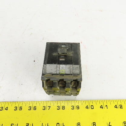Square D Type QO 20A Plug-On Circuit Breaker 120/240VAC 3 Pole