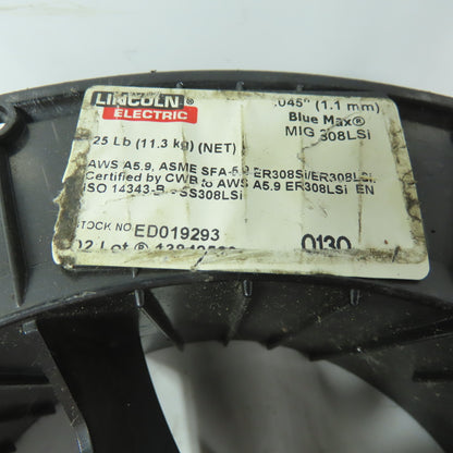 Lincoln Electric ED019293 Mig 308LSI Stainless Steel Welding Wire .045" 16LB