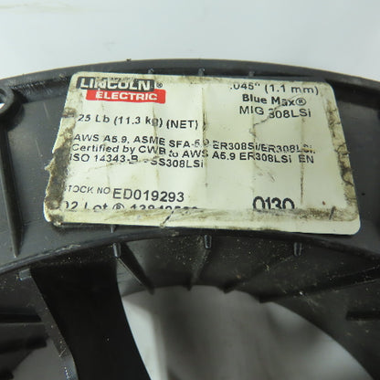 Lincoln Electric ED019293 Mig 308LSI Stainless Steel Welding Wire .045" 16LB