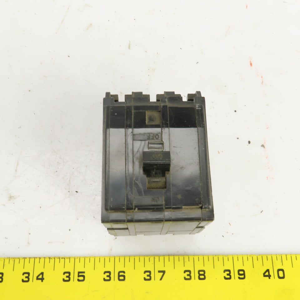 Square D Type QO 60A Plug-On Circuit Breaker 120/240VAC 3 Pole