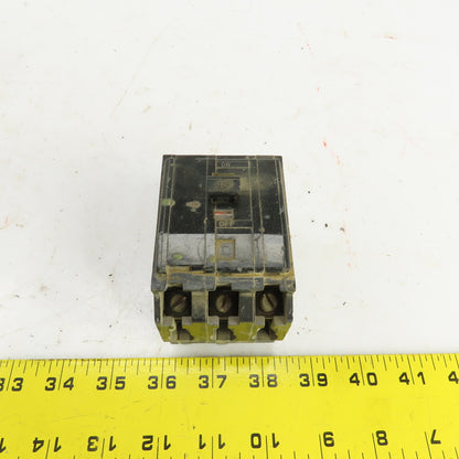Square D Type QO 40A Plug-On Circuit Breaker 120/240VAC 3 Pole