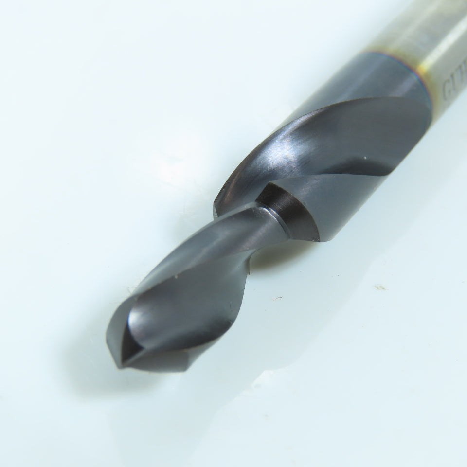 Guhring .375" x .2810" Subland Step Twist Drill Bit HSCo/M42
