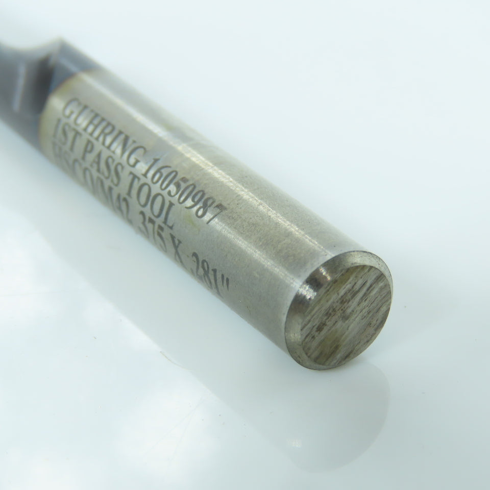 Guhring .375" x .2810" Subland Step Twist Drill Bit HSCo/M42