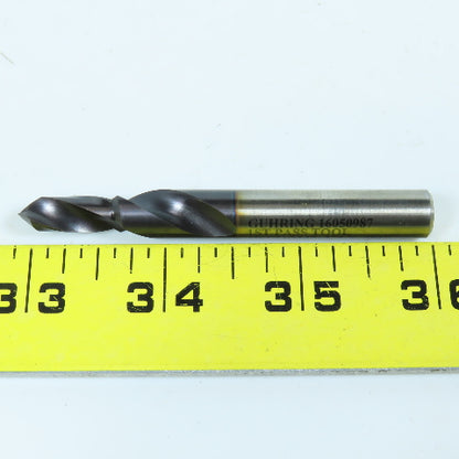Guhring .375" x .2810" Subland Step Twist Drill Bit HSCo/M42