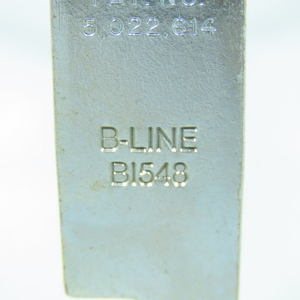 B-Line B1548 4" EMT Conduit Strut Clamp W/ Saddle Lot of 10