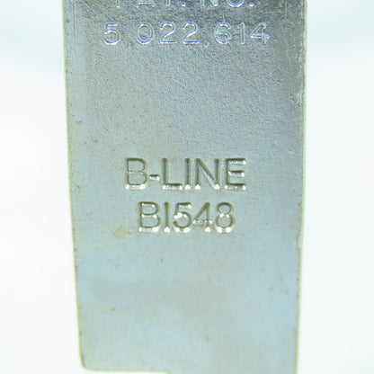 B-Line B1548 4" EMT Conduit Strut Clamp W/ Saddle Lot of 10