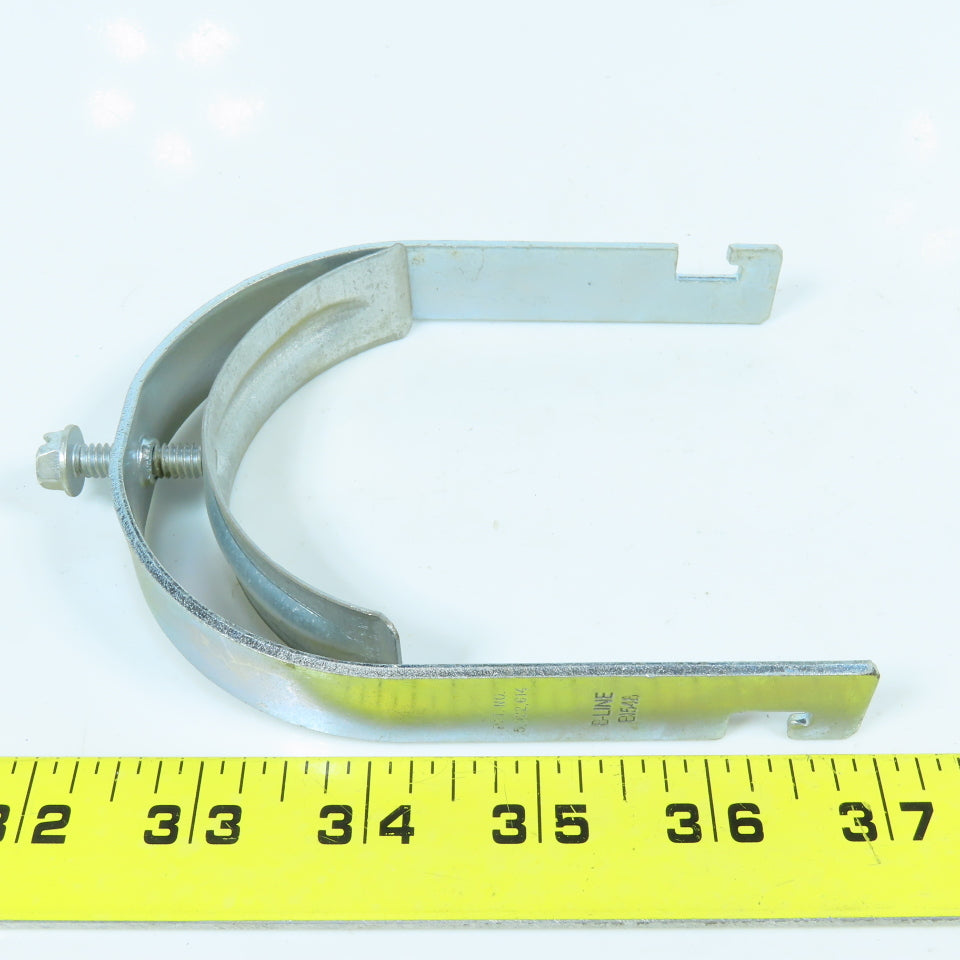 B-Line B1548 4" EMT Conduit Strut Clamp W/ Saddle Lot of 10