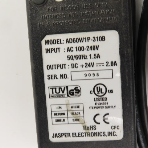 Microscan MS-820 Laser Barcode Scanner W/IB-131 Interface & Power Supply
