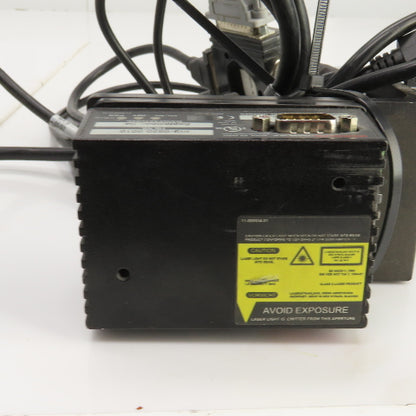 Microscan MS-820 Laser Barcode Scanner W/IB-131 Interface & Power Supply