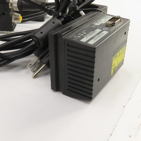 Microscan MS-820 Laser Barcode Scanner W/IB-131 Interface & Power Supply