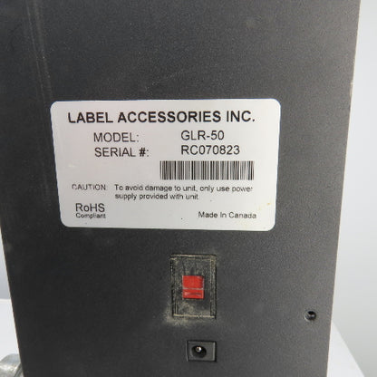 Label Accessories GLR-50 Label Rewinder W/Base Mount