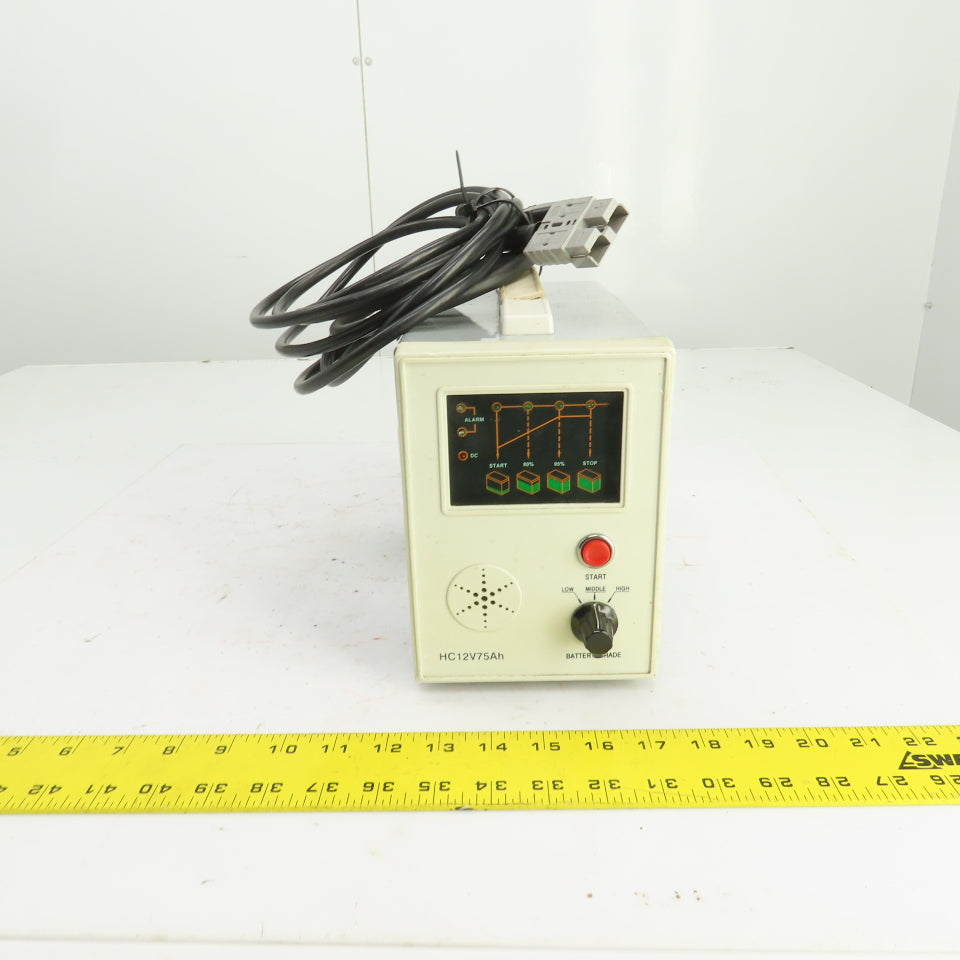 HC12V75AH 18VDC Fully Automatic Battery Charger 110V 1PH 0.11kW 7.5A
