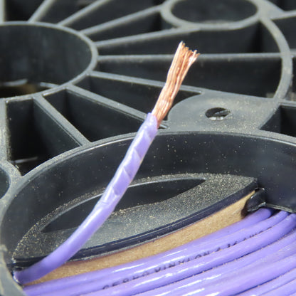 Cerrowire Purple TFFN or MTW- or AWM 16 AWG Stranded Copper Wire 600V 2500'
