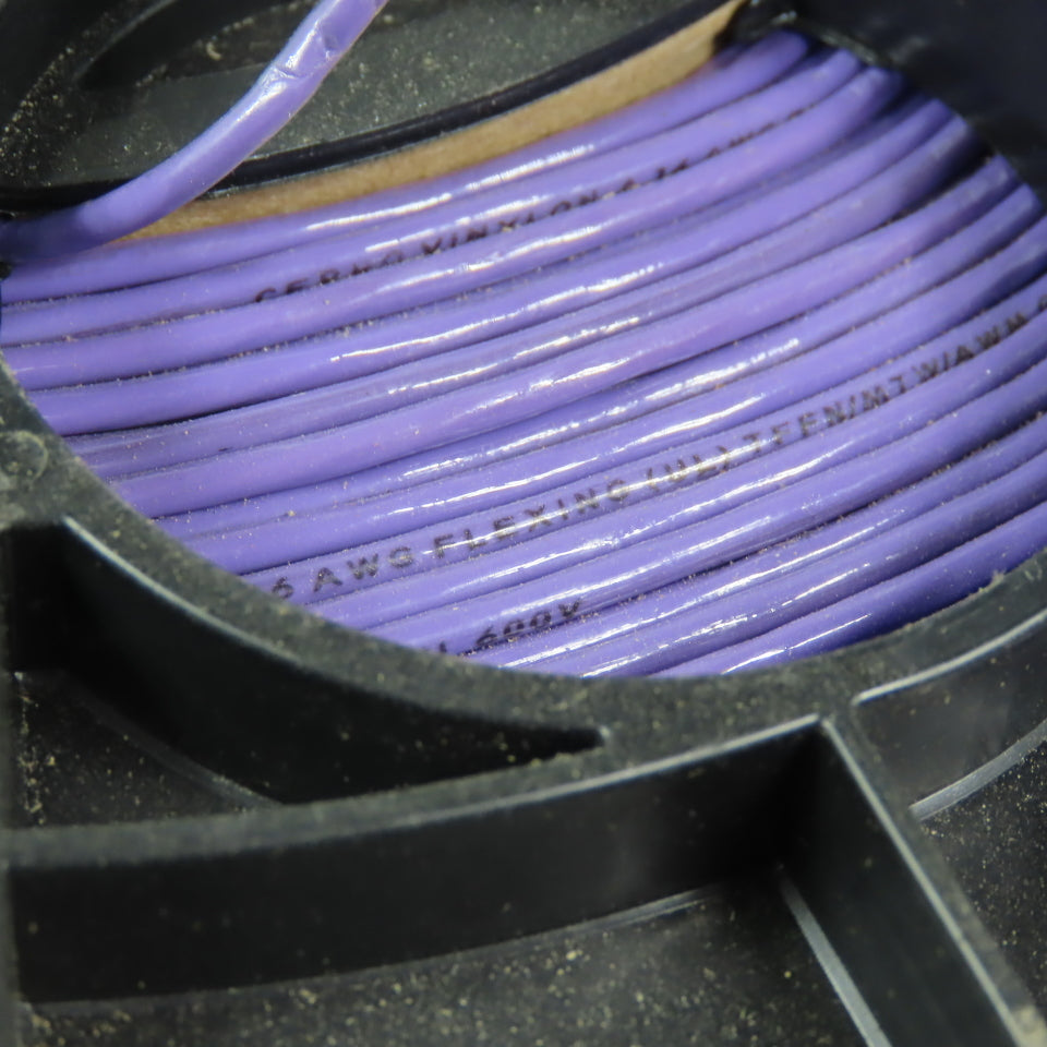Cerrowire Purple TFFN or MTW- or AWM 16 AWG Stranded Copper Wire 600V 2500'