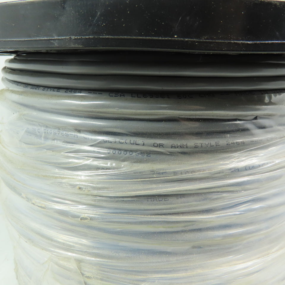 Carol C2543A.41.10 Gray Shielded 4 Conductor Communication Cable 18AWG 1000'
