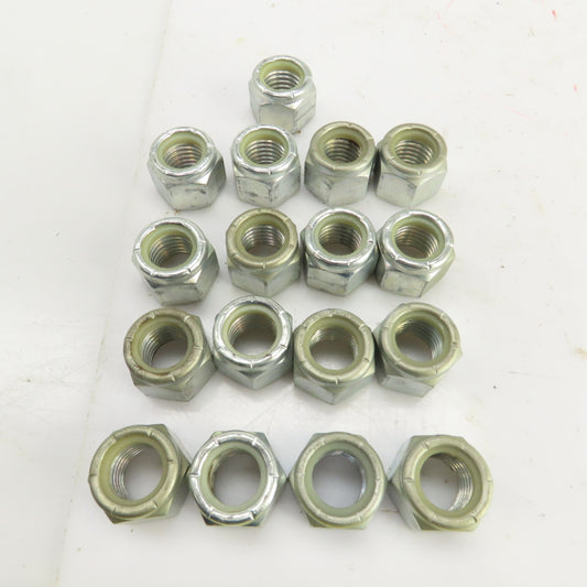 3/4"-10 UNC Lock Nut W/Nylon Insert Stop Lot Of 17