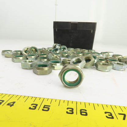 5/8"-18 UNC Low Profile Lock Nut W/Nylon Insert Stop Lot Of 63