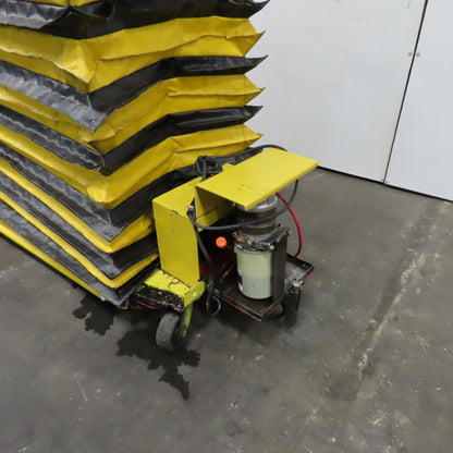 Econolift 1000Lbs 48" x 24" 12V Battery Operated Lift Table Casters 9"-45" Lift