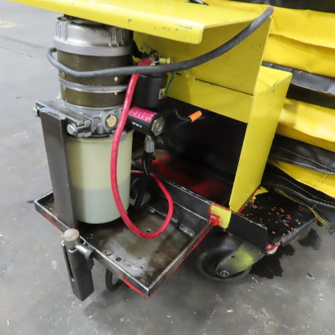 Econolift 1000Lbs 48" x 24" 12V Battery Operated Lift Table Casters 9"-45" Lift