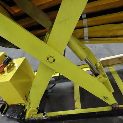 Econolift 1000Lbs 48" x 24" 12V Battery Operated Lift Table Casters 9"-45" Lift