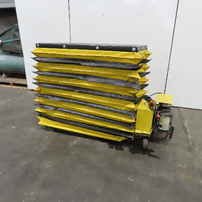 Econolift 1000Lbs 48" x 24" 12V Battery Operated Lift Table Casters 9"-45" Lift