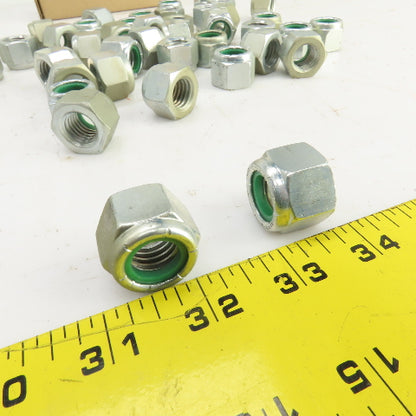 5/8"-11 UNC Nylon Insert Metal Lock Nut Lot Of 40