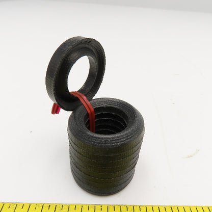 7/8" ID x 1-1/2" OD Vee Packing Set 11 Rings 1-3/4" Stack Height