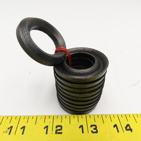 7/8" ID x 1-1/2" OD Vee Packing Set 11 Rings 1-3/4" Stack Height