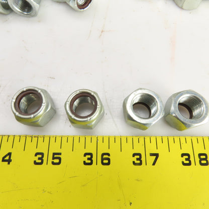 1/2"-20 UNC Nylon Insert Metal Lock Nut Lot Of 180