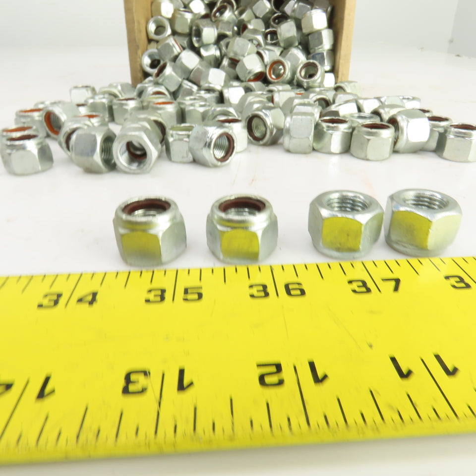 1/2"-20 UNC Nylon Insert Metal Lock Nut Lot Of 180