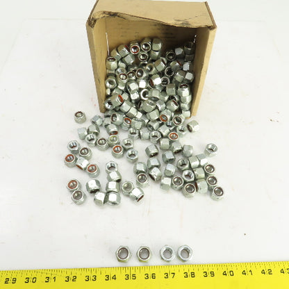 1/2"-20 UNC Nylon Insert Metal Lock Nut Lot Of 180