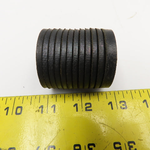 1-1/8" ID x 1-5/8" OD Vee Packing Set 12 Rings 1-3/4" Stack Height