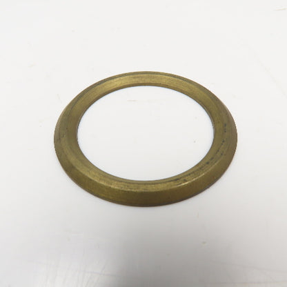 2" ID x 2-5/8" OD Brass Vee Packing Bottom Ring 5/32" Thick