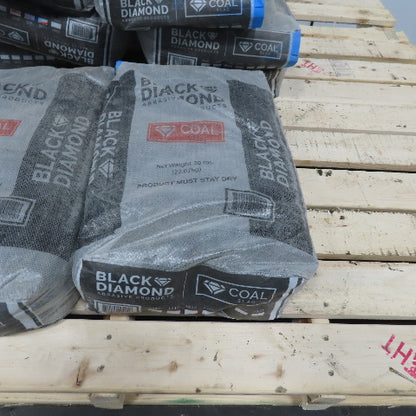 Black Diamond  Coal Slag 20/40 Medium Abrasive Blasting Media 50lb Bag Lot of 8