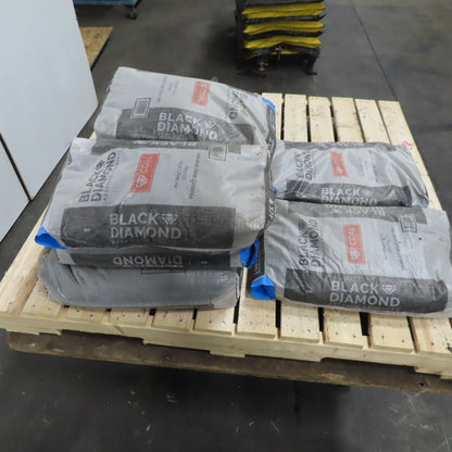 Black Diamond  Coal Slag 20/40 Medium Abrasive Blasting Media 50lb Bag Lot of 8