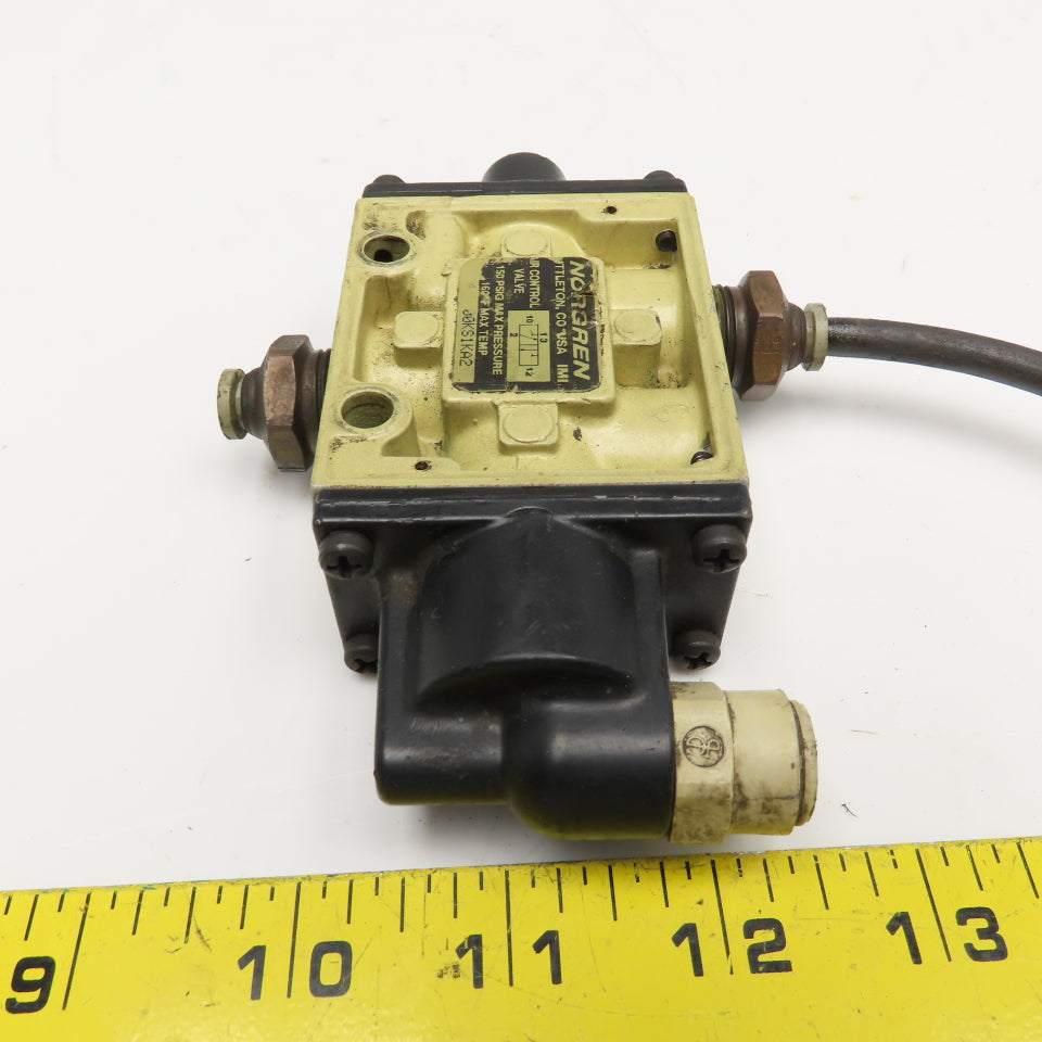 Norgren 00KS1KA2 2 Position Pneumatic Valve Air Pilot 150PSI 3/8" NPT