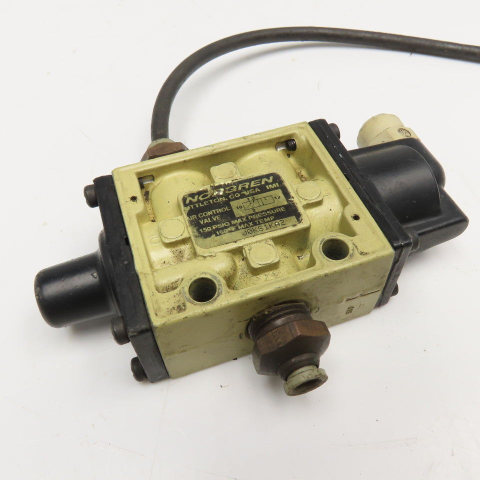 Norgren 00KS1KA2 2 Position Pneumatic Valve Air Pilot 150PSI 3/8" NPT
