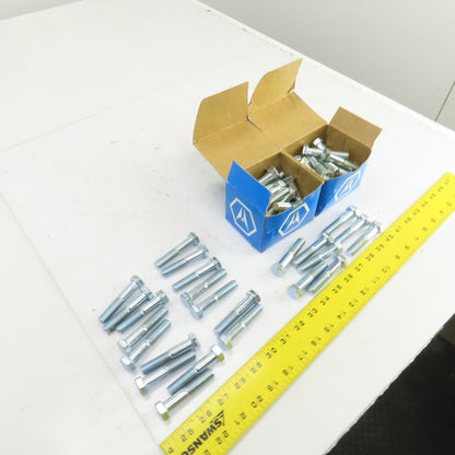 1/2"-13 x 2-1/2" L Grade 8 Hex Cap Bolts USA Made Lot of 70