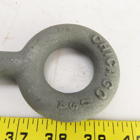 Chicago Forged Lifting Eye Bolt 3/4"-10 x 6" L 1.470" Hole Diameter USA Made