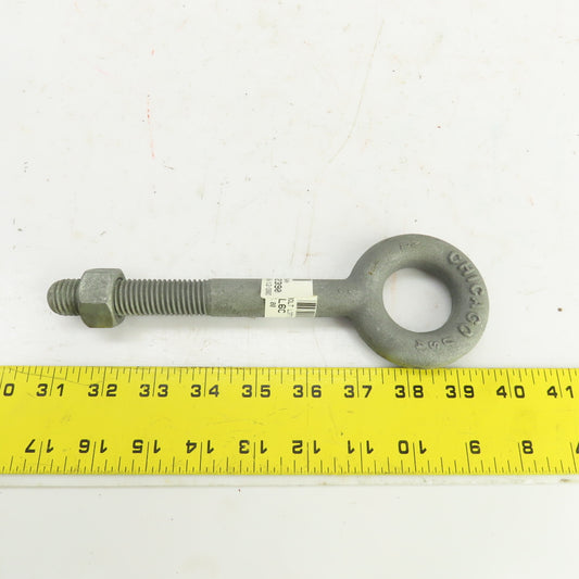 Chicago Forged Lifting Eye Bolt 3/4"-10 x 6" L 1.470" Hole Diameter USA Made