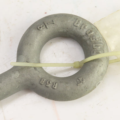 Crosby Forged Lifting Eye Bolt 7/8" x 12-1/4" L 1-3/4" Hole Diameter USA Made
