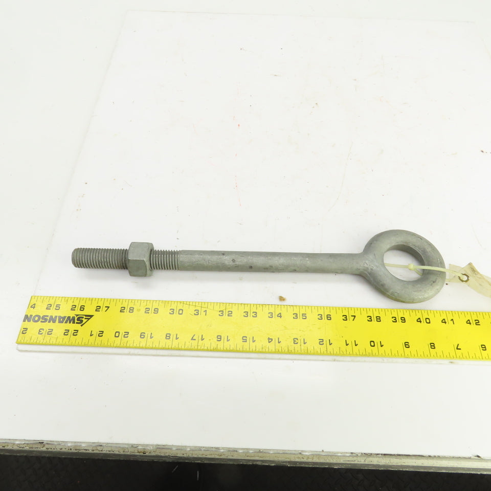Crosby Forged Lifting Eye Bolt 7/8" x 12-1/4" L 1-3/4" Hole Diameter USA Made